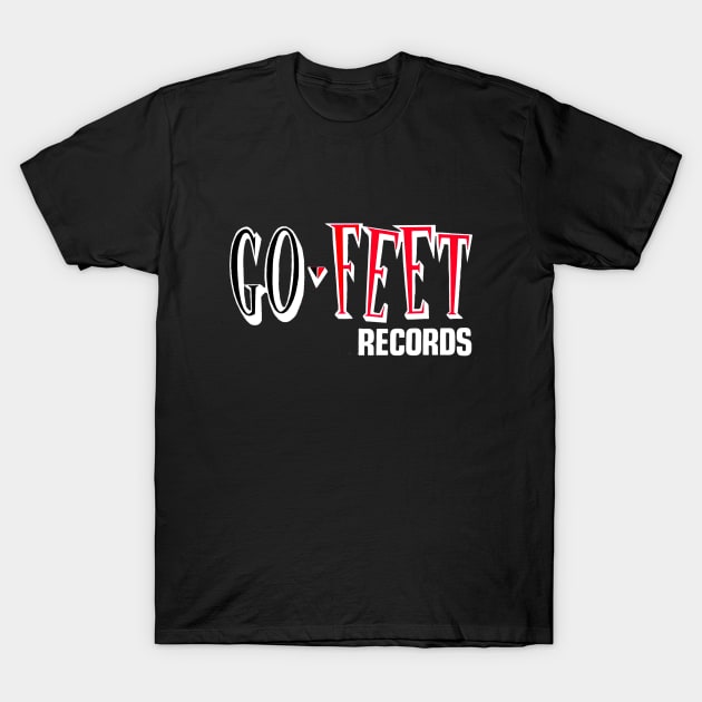 GO-FEET Records T-Shirt by Pop Fan Shop